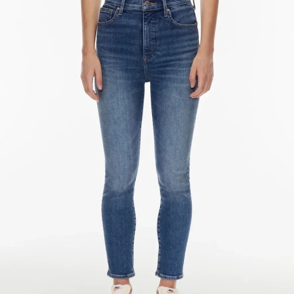 Denim Forum The Lola High Rise Skinny 26L  size 27